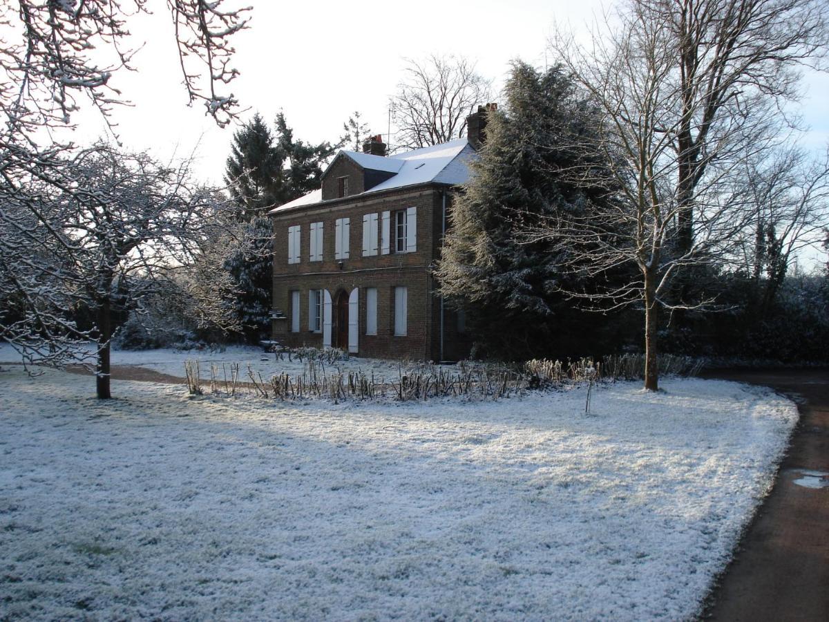 Au Charme Des Pommiers Bed & Breakfast Thiberville Dış mekan fotoğraf